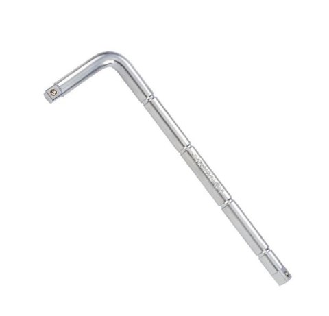 KING TONY POKRĘTŁO 1/2" TYP "L" 105° 315mm, UCHWYT DO PRZEDŁUŻKI 4121 CHROM KING TONY