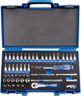 KING TONY ZESTAW KLUCZY 50cz. 1/4" 6-KĄTNE KING TONY