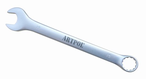 KLUCZ PŁASKO-OCZKOWY 13mm Cr-V SATYNA ARTPOL