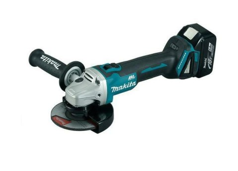 MAKITA SZLIFIERKA KĄTOWA 18V 125mm 3 x 5,0Ah LI-ION BEZSZCZOTKOWA WALIZKA MAKPAC DGA504RT3J MAKITA