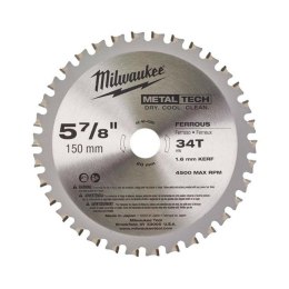 MILWAUKEE PIŁA TARCZ.MET.150x20x34z MILWAUKEE