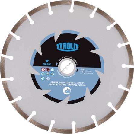 TARCZA D. GRANIT DCH*C3W 350 /TYROLIT TYROLIT