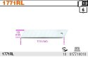 BETA OSTRZA ODŁAMYWALNE 25MM DO NOŻA 1773A, MODEL 1773RL (OPAKOWANIE 10 SZTUK) BETA