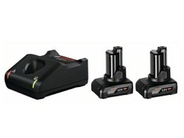 BOSCH AKUMULATOR 12V 6,0Ah 2szt. +ŁADOWARKA GAL 12V-40 BOSCH