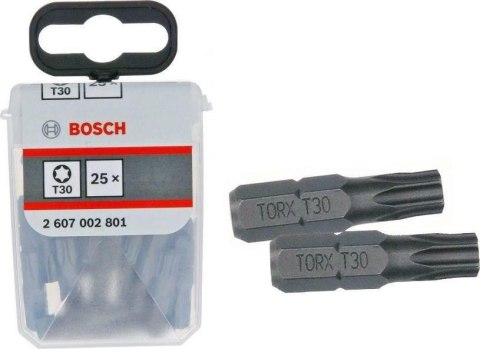 BOSCH KOŃCÓWKA WKRĘCAJĄCA EXH T30 x 25mm 25szt. BOSCH