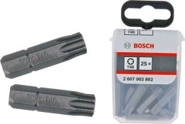 BOSCH KOŃCÓWKA WKRĘCAJĄCA EXH T40 x 25mm 25szt. BOSCH