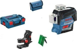 BOSCH LASER PŁASZCZYZNOWY GLL 3-80 CG SOLO ZIELONY +UCHWYT BM 1 LB BOSCH