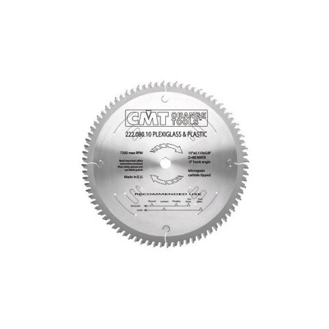 CMT PIŁA HM 250x30x2,8/2,2 Z=80 CMT