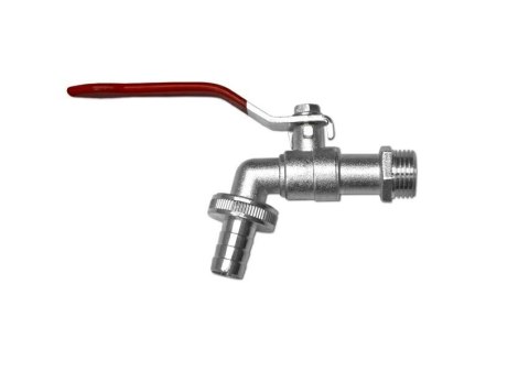 KRAN KULOWY 1/2" GZ 3/4" BRADAS