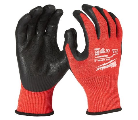 MILWAUKEE RĘKAWICE ODPORNE NA PRZECIĘCIA - POZ. 3 - ROZM XL/10 MILWAUKEE