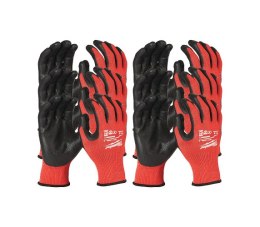 MILWAUKEE RĘKAWICE ODPORNE NA PRZECIĘCIA - POZ. 3 - ROZM XXL/11 - 12 SZT. %%% MILWAUKEE