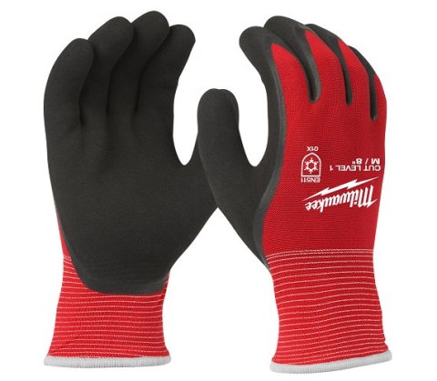 MILWAUKEE RĘKAWICE ODPORNE NA PRZECIĘCIA - ZIMOWE - POZ. 1 - ROZM XL/10 MILWAUKEE