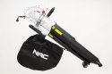 NAC ODKURZACZ / DMUCHAWA DO LIŚCI 3000W VBE300A-AS-WS-CH ALUMINIOWY WIRNIK NAC