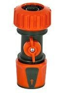 RAMP SZYBKOZŁĄCZE DO WĘŻA OGRODOWEGO 3/4" GUMA Z ZAWOREM RAMP