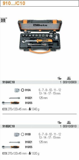 BETA ZESTAW 10 ELEMENT.3/8