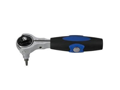 KING TONY GRZECHOTKA 1/4" 72z RUCHOMĄ GŁOWICĄ ORAZ UCHWYTEM KING TONY