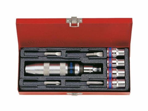 KING TONY WKRĘTAK UDAROWY + BITY 5/16" 8-14mm KING TONY