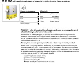 KLINGSPOR ROLKA NA PODŁOŻU PAPIEROWYM PS73BWF 115mm gr.320 (25mb) KLINGSPOR