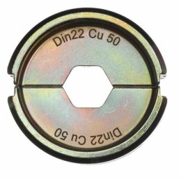 MILWAUKEE MATRYCA ZACISKOWA DIN22 CU 50 MILWAUKEE