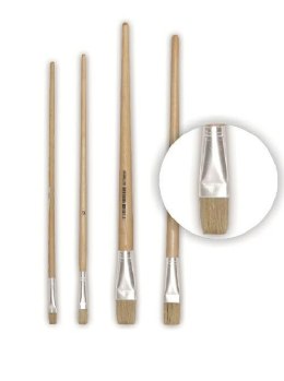 PĘDZEL PASKOWIEC 6mm PŁASKI CRAWTICO