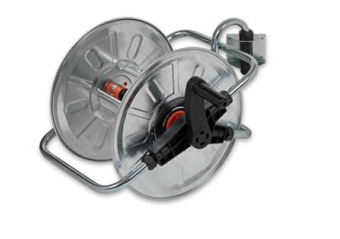 BRADAS BĘBEN NA WĄŻ ODRODOWY, ŚCIENNY RUCHOMY ZINCATO 50mb 1/2" AG130 BRADAS