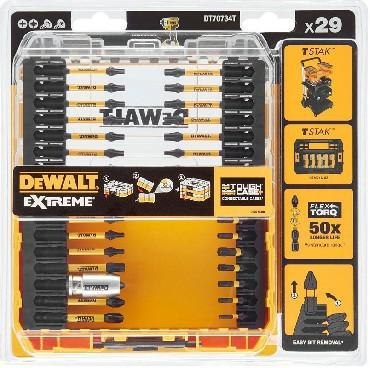 DEWALT ZESTAW KOŃCÓWEK FLEXTORQ 29cz. DEWALT