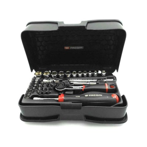 FACOM ZESTAW NASADEK 1/4" Z GRZECHOTKĄ FACOM