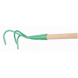 GREENMILL KULTYWATOR TRÓJZĘBNY TRZONEK DREWNIANY GREENMILL