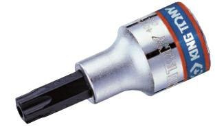 KING TONY NASADKA 1/2" Z KOŃCÓWKĄ TORX Z OTWOREM T25x60mm KING TONY