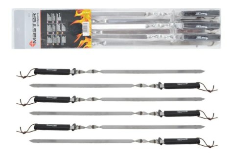 MASTER GRILL SZPIKULCE DO SZASZŁYKÓW 60cm /6szt. MASTER GRILL