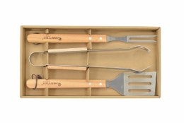 MASTER GRILL ZESTAW AKCESORIÓW DO GRILLA 3 szt. / DREWNIANE UCHWYTY MASTER GRILL