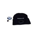 ROOKS CZAPKA CZARNA Z LAMPKĄ USB 80lm ROOKS