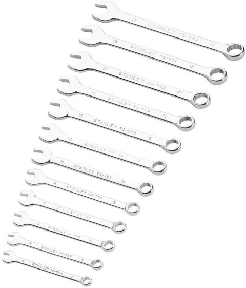 STANLEY KLUCZ PŁ-O kpl. 12szt. STANLEY