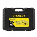STANLEY ZESTAW KLUCZY 72el. 1/4"-1/2" STANLEY