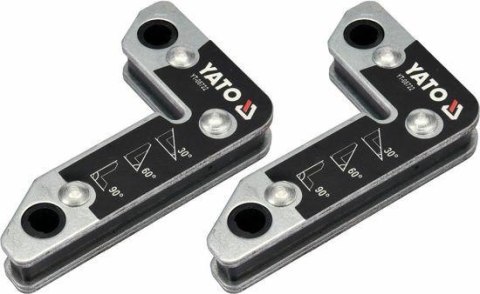 YATO MAGNETYCZNE UCHWYTY SPAWALNICZE ZESTAW 2 YATO