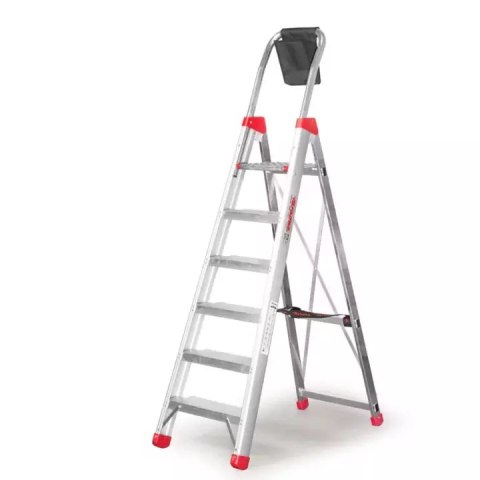 DRABINA TOP WOLNOSTOJĄCA 8 STOPNI O SZEROKOŚCI 13 CENTYMETRÓW Z PORĘCZĄ KOMPLETNĄ BRLADY FARAONE