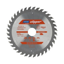 NORTON PIŁA TARCZOWA 125mm x 20mm x 36z DREWNO I KOMPOZYTY ATB NORTON