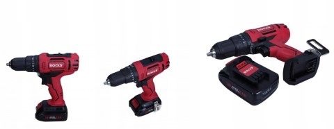 ROOKS WKRĘTARKA 18V AQ-BIS 38Nm 1x2,0Ah ROOKS