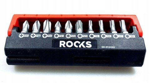 ROOKS ZESTAW BITÓW Z UCHWYTEM MAGNETYCZNYM 13el. ROOKS