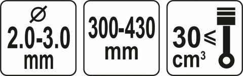 YATO GŁOWICA ŻYŁKOWA UNIWERSALNA YATO