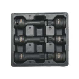 YATO ZESTAW UDAROWYCH KLUCZY TRZP. SPLINE 1/2