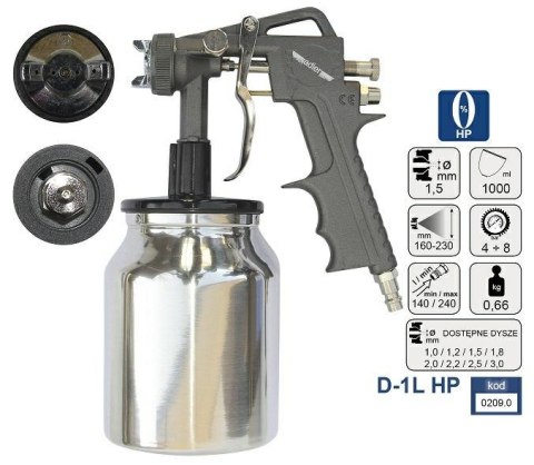 ADLER PISTOLET LAKIERNICZY WYSOKOCIŚNIENIOWY ADLER