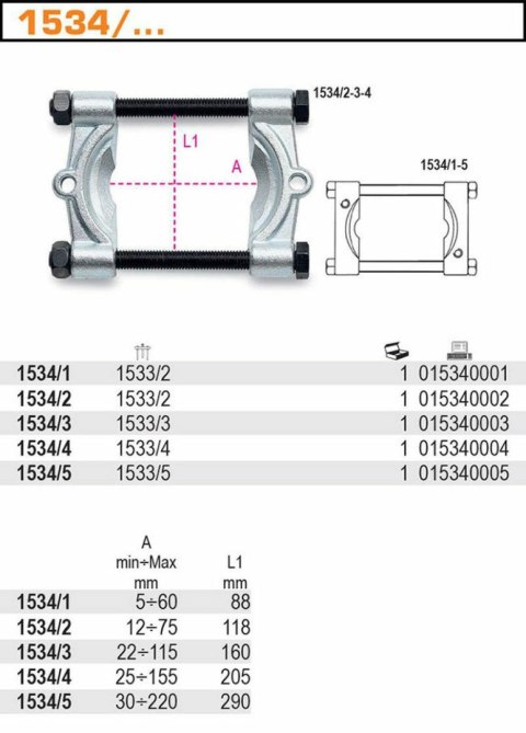 BETA SEPARATOR DO SCIĄGACZA 1533/4 BETA