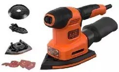 BLACK+DECKER SZLIFIERKA OSCYLACYJNA 200W/125mm/4w1 BLACK+DECKER