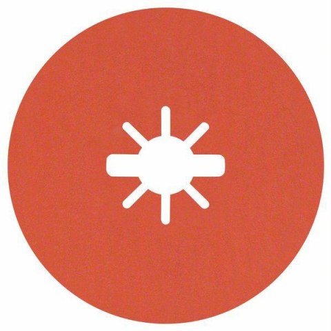 BOSCH FIBRA KRĄŻEK X-LOCK INOX 125 gr.120 R782 /25szt. %%% BOSCH