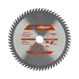 NORTON PIŁA TARCZOWA 165mm x 20mm x 64z DREWNO I KOMPOZYTY ATB (2,6 / 1,6) NORTON