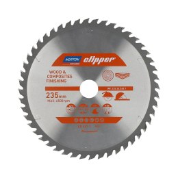 NORTON PIŁA TARCZOWA 235mm x 30mm x 48z DREWNO I KOMPOZYTY ATB (2,8 / 1,8) NORTON