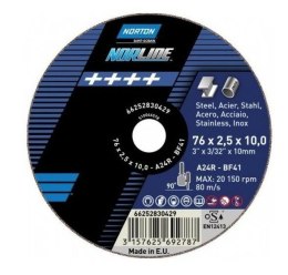 NORTON TARCZA NORLINE DO METALU 350mm x 4.0mm x 20mm -T41 A24T DO STHILA>>>66252848833 NORTON