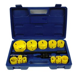 OTWORNICA 17cz. BI-METAL /SILVER / WALIZKA PVC SILVER