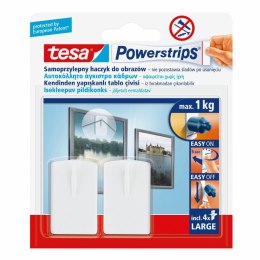 TESA HACZYK POWERSTRIPS DO OBRAZÓW 2szt. 1kg BIAŁY TESA